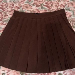 ASOS Design pleated mini skirt
